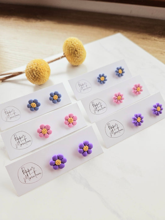 Mini Flower Studs