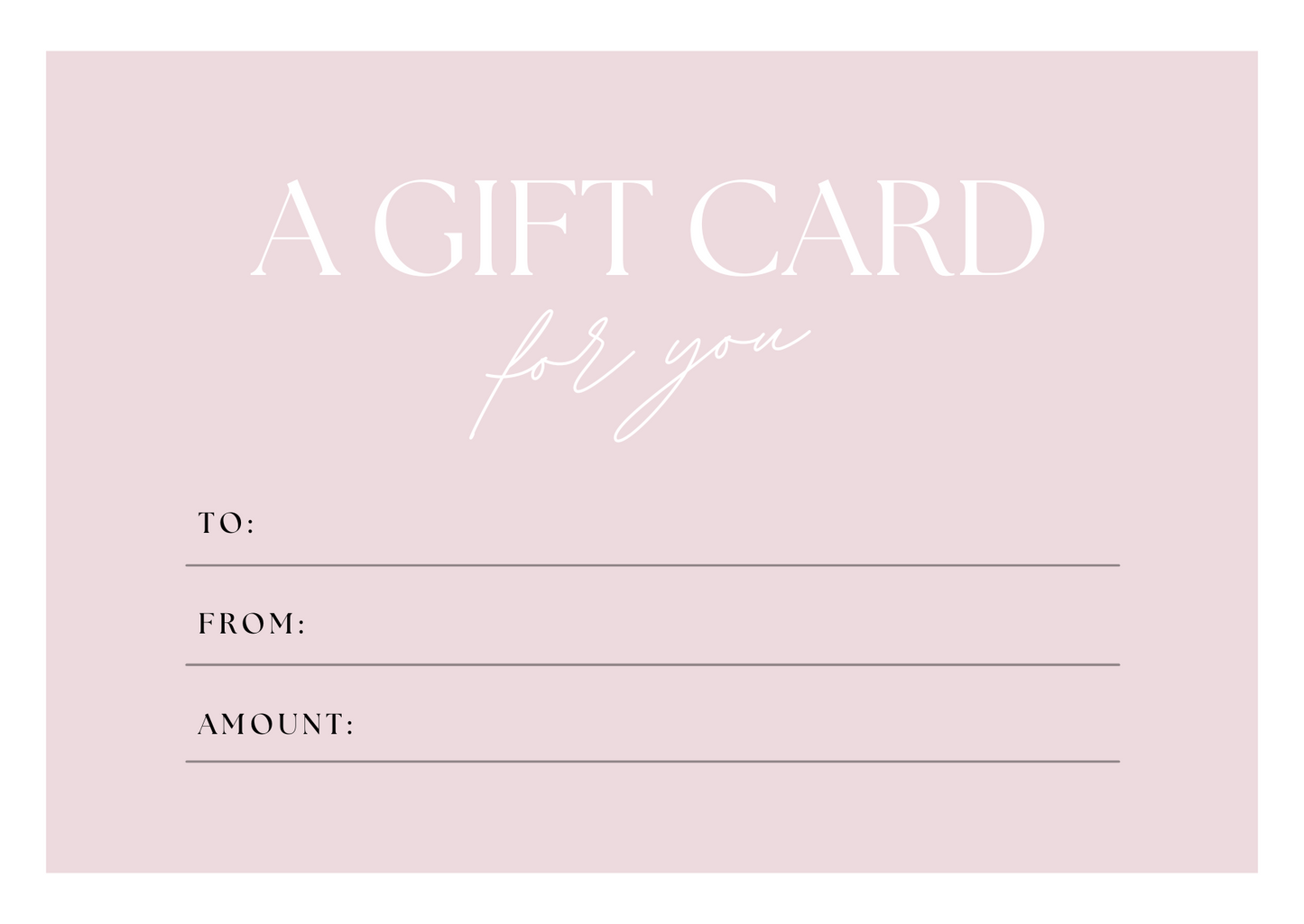Gift Card